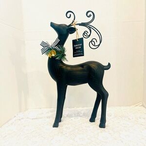 Farmhouse Holiday, resin reindeer, 15 inches tall,
new with tags
